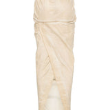 Gonna lunga Pillar in beige Rick Owens DRKSHDW - donna 
