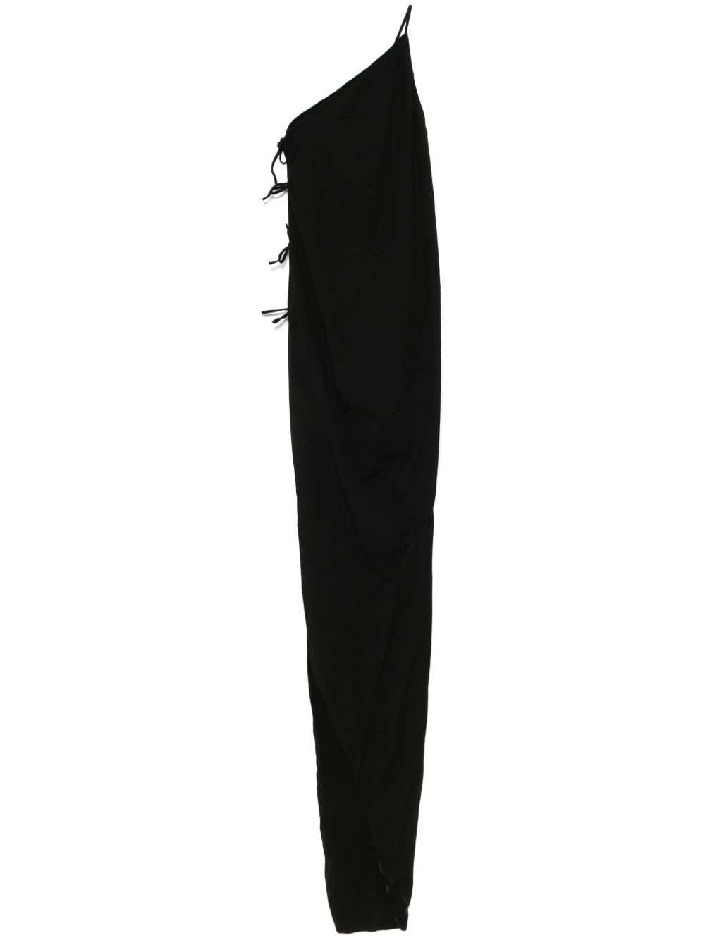 Abito lungo Taco i nero Rick owens drkshdw - donna 