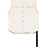 Gilet SL Tommy Jumbo in avorio Rick Owens DRKSHDW - uomo 