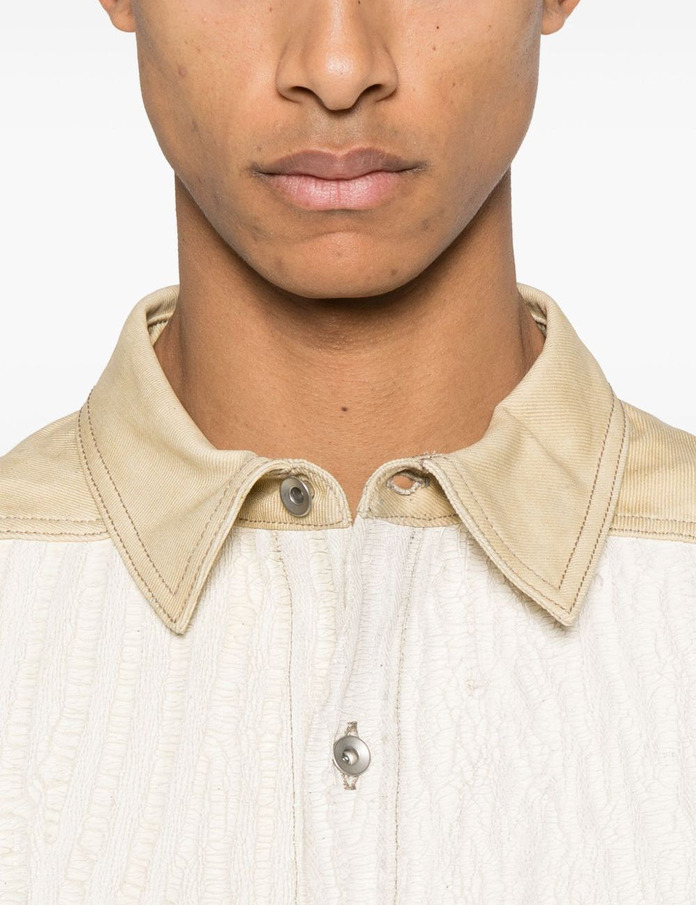 Gilet SL Tommy Jumbo in avorio Rick Owens DRKSHDW - uomo 