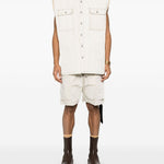Gilet SL Tommy Jumbo in avorio Rick Owens DRKSHDW - uomo 