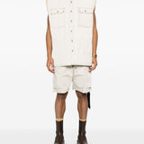 Gilet SL Tommy Jumbo in avorio Rick Owens DRKSHDW - uomo 