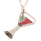 Collana con ciondolo in oro Rosantica - donna 