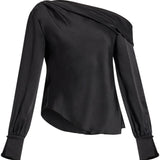 Blusa con spalle scoperte  Alice in nero Simkhai - donna 