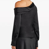 Blusa con spalle scoperte  Alice in nero Simkhai - donna 
