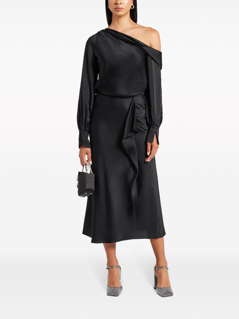Blusa con spalle scoperte  Alice in nero Simkhai - donna 