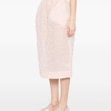 Gonna con ruches in arancio chiaro Simone Rocha - donna 