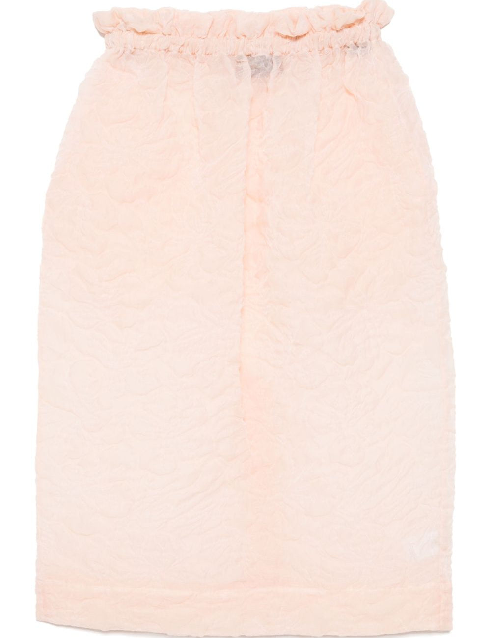 Gonna con ruches in arancio chiaro Simone Rocha - donna 