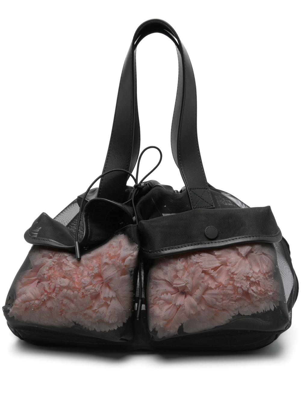 Borsa tote a rete in nero Simone Rocha - donna 