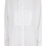 Camicia con pieghe in bianco Soeur - donna 