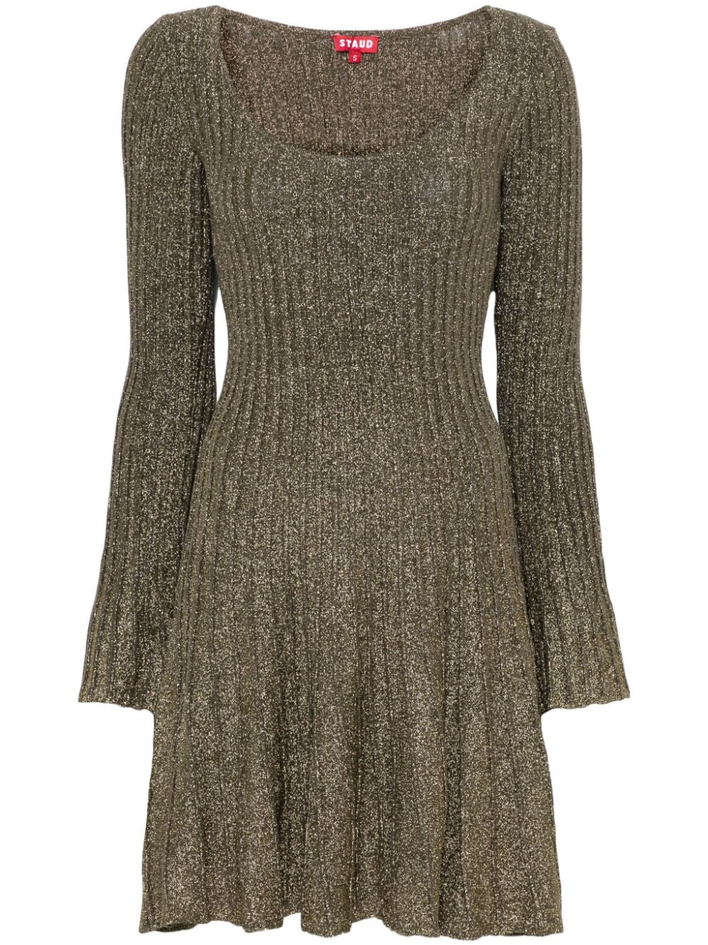 Abito in maglia raquel in marrone Staud - donna 