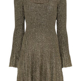 Abito in maglia raquel in marrone Staud - donna 