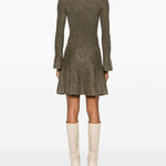 Abito in maglia raquel in marrone Staud - donna 
