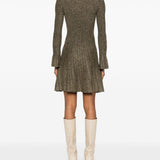 Abito in maglia raquel in marrone Staud - donna 