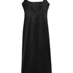 Abito lungo Carol in nero Staud - donna 