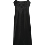Abito lungo Carol in nero Staud - donna 