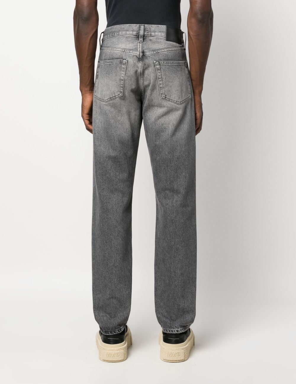 Jeans a gamba dritta in nero Sunflower - uomo 