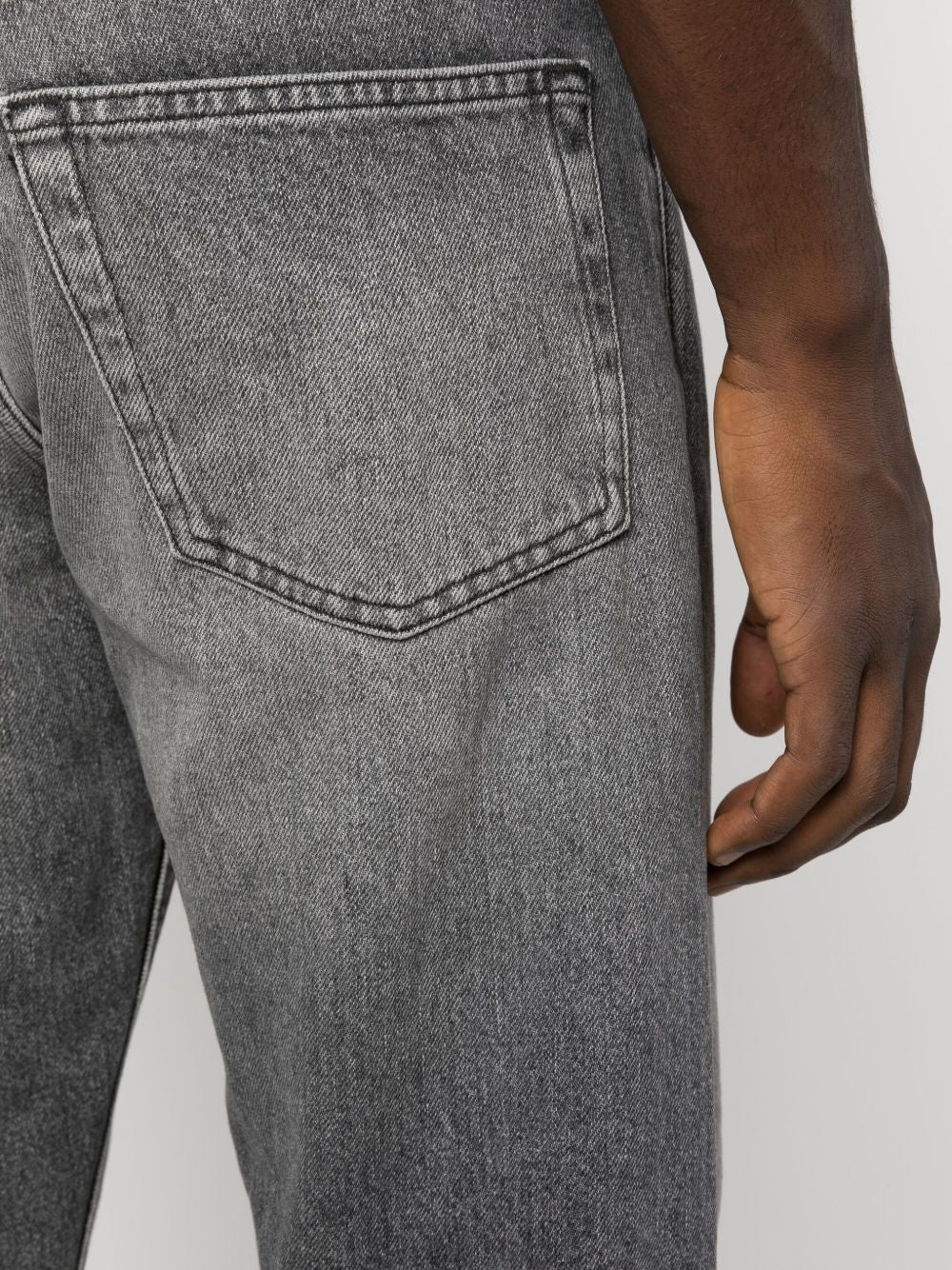 Jeans a gamba dritta in nero Sunflower - uomo 