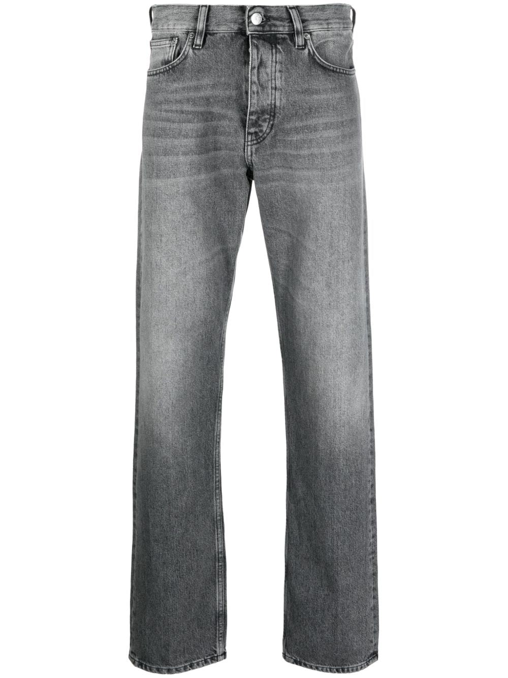 Jeans a gamba dritta in nero Sunflower - uomo 