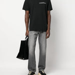 Jeans a gamba dritta in nero Sunflower - uomo 