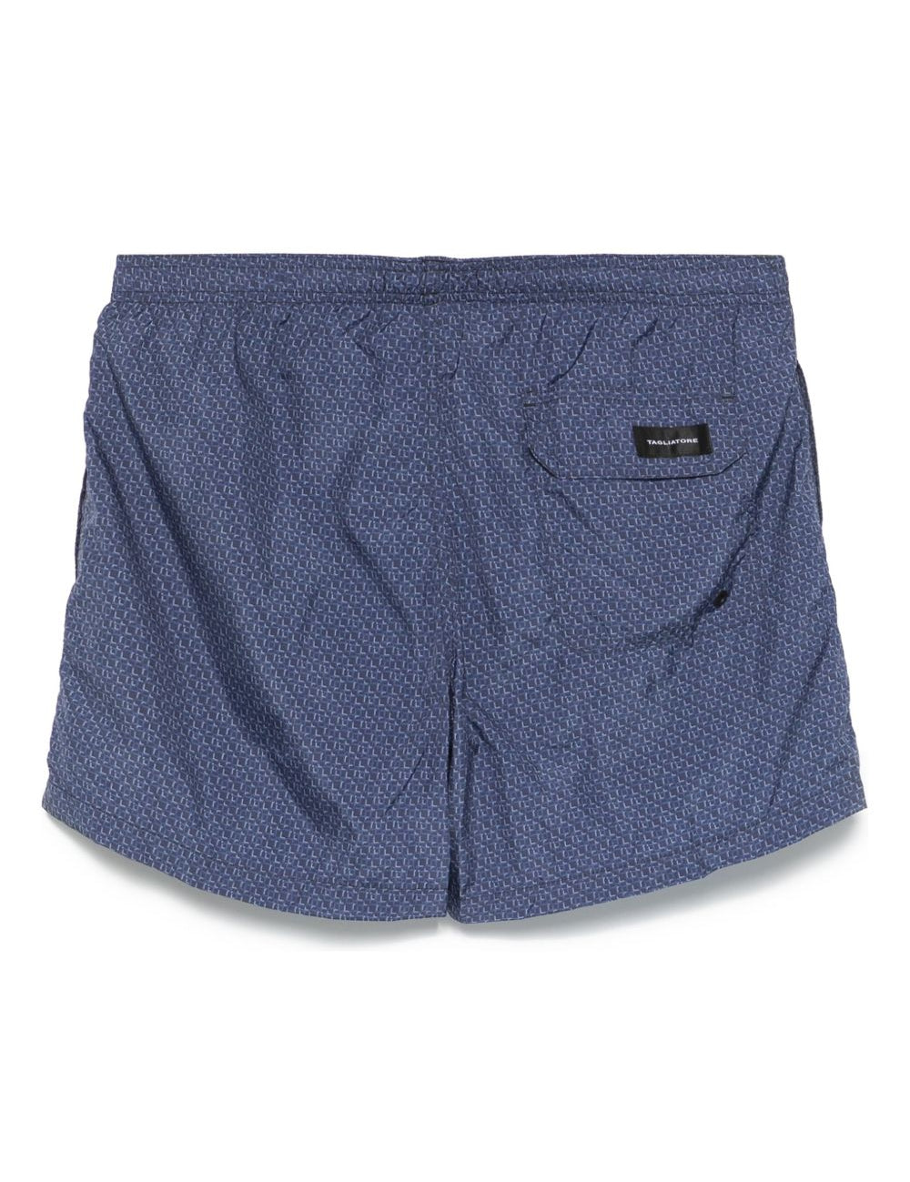 Costume da bagno con stampa in blu Tagliatore - uomo 
