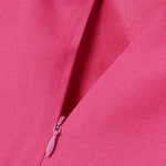 Abito palermo con frange in rosa Taller Marmo -donna 