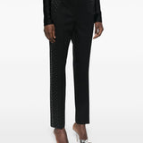 Pantaloni con cristalli in nero The Attico - donna 