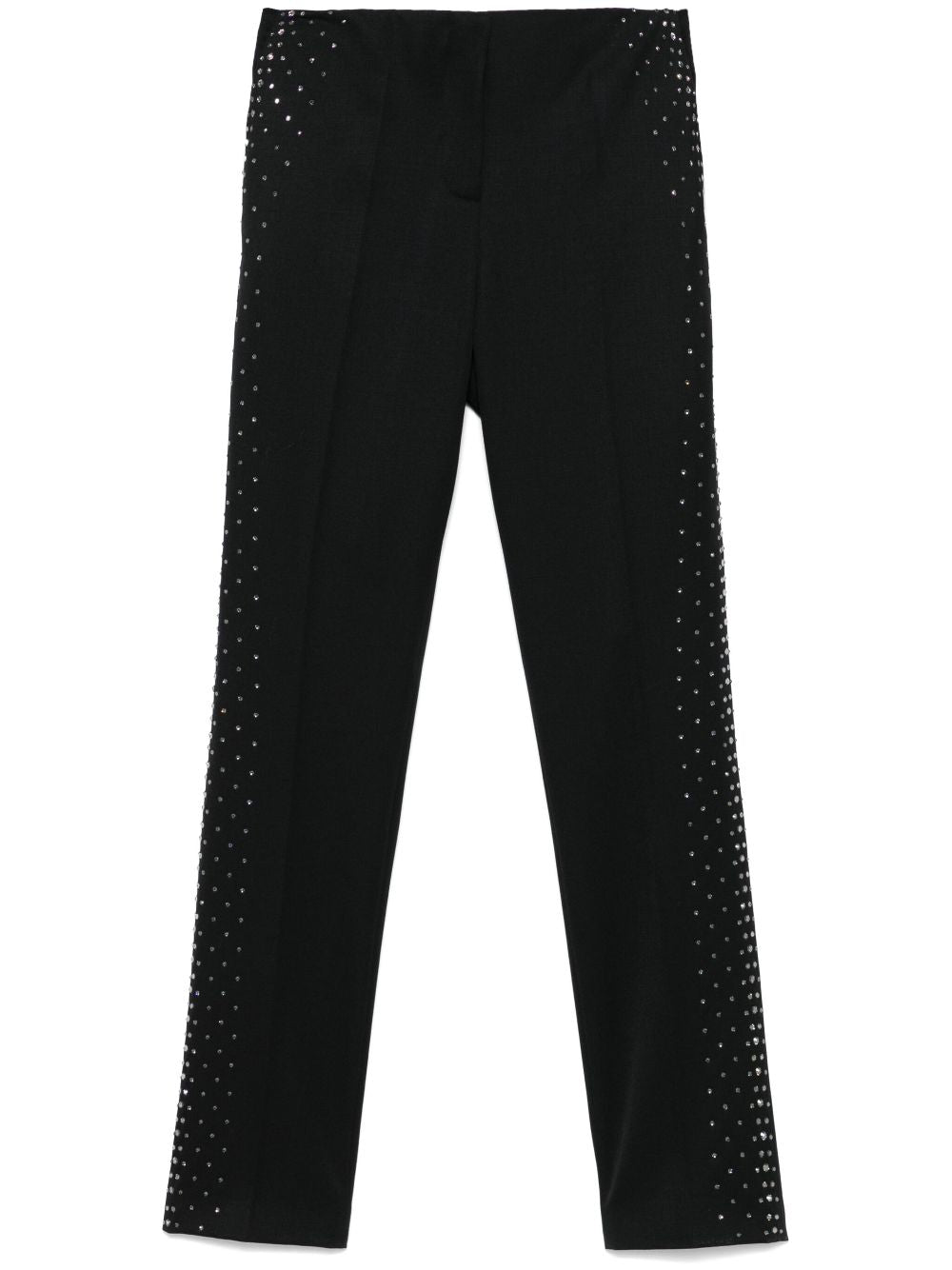 Pantaloni con cristalli in nero The Attico - donna 