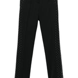 Pantaloni con cristalli in nero The Attico - donna 