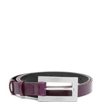 Cintura in pelle in viola The attico - donna 