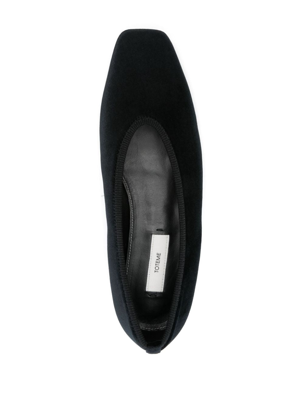 Ballerine Minimalist in nero Toteme - donna 