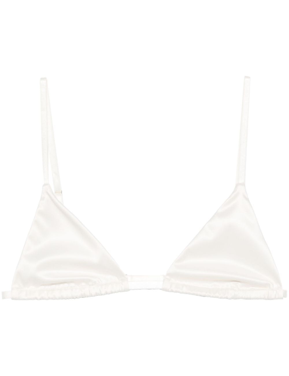 Bralette in raso in bianco latte Totame - donna 