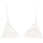 Bralette in raso in bianco latte Totame - donna 