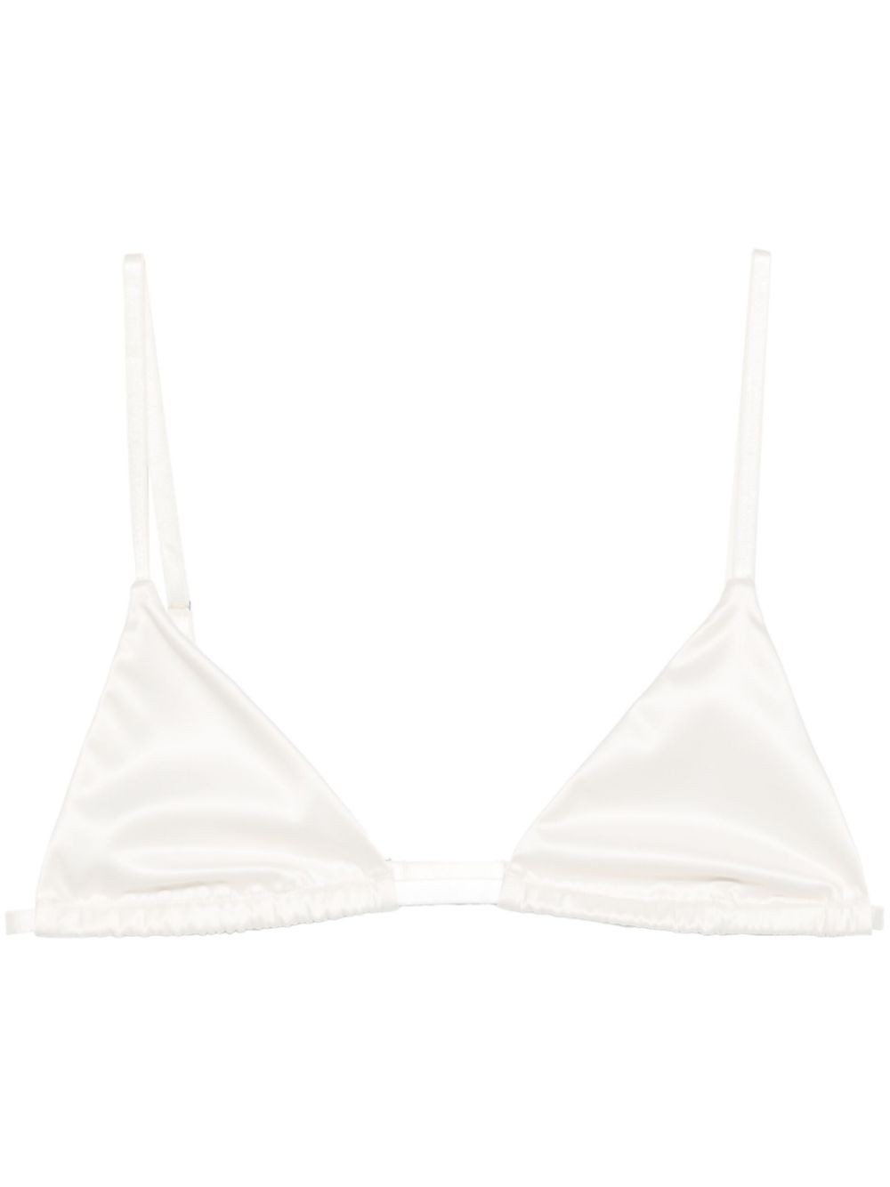 Bralette in raso in bianco latte Totame - donna 
