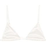 Bralette in raso in bianco latte Totame - donna 