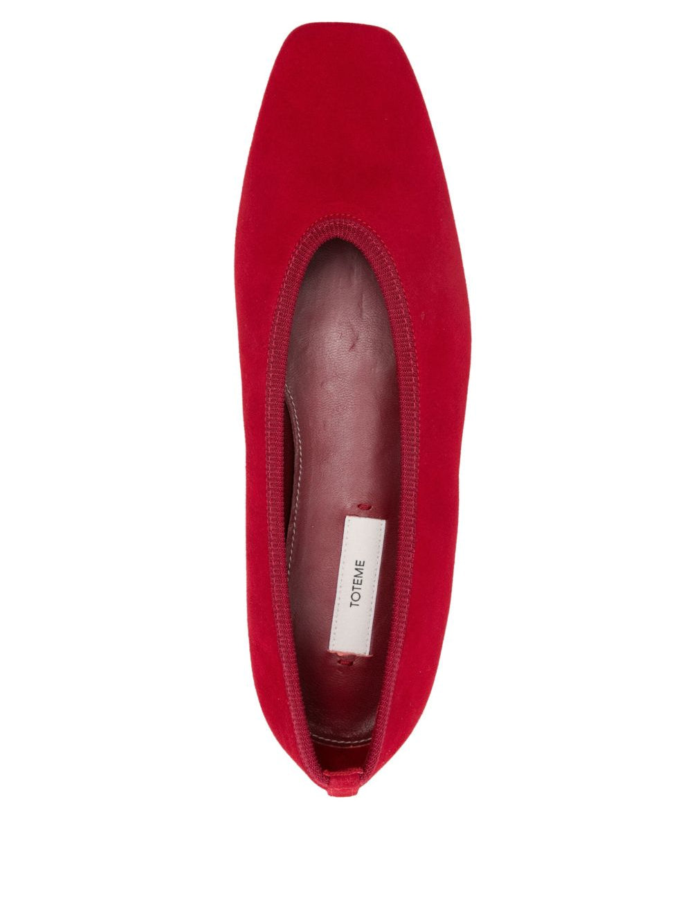 Ballerine Minimalist in rosso Toteme - donna 
