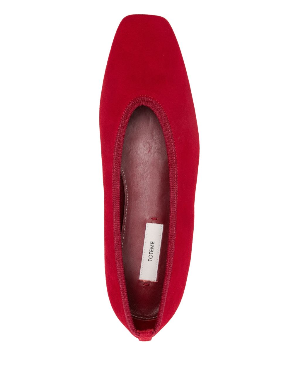 Ballerine Minimalist in rosso Toteme - donna 