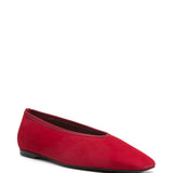 Ballerine Minimalist in rosso Toteme - donna 