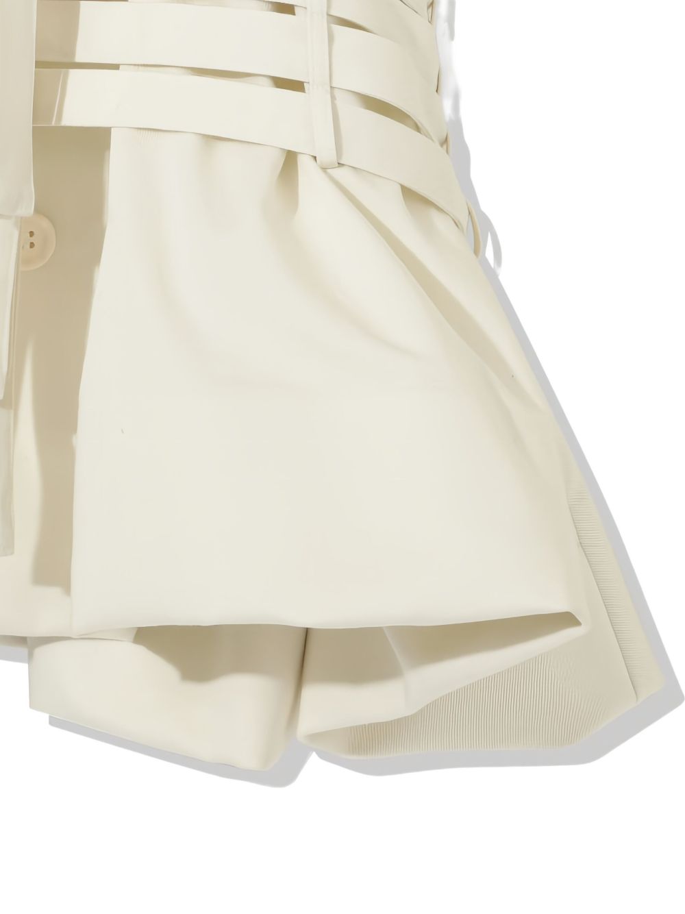 Giacca con cinturini in bianco Undercover - donna 