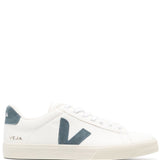 Sneakers basse campo in bianco e blu - VEJA uomo 