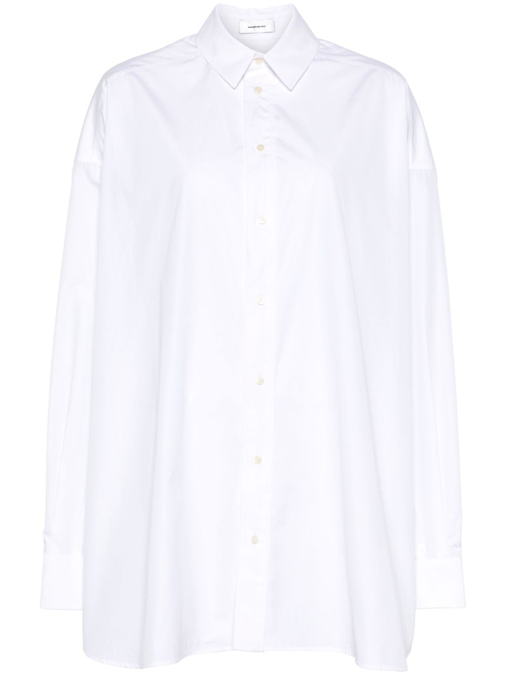 Chemisier in bianco WARDROBE.NYC - donna 