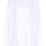 Chemisier in bianco WARDROBE.NYC - donna 
