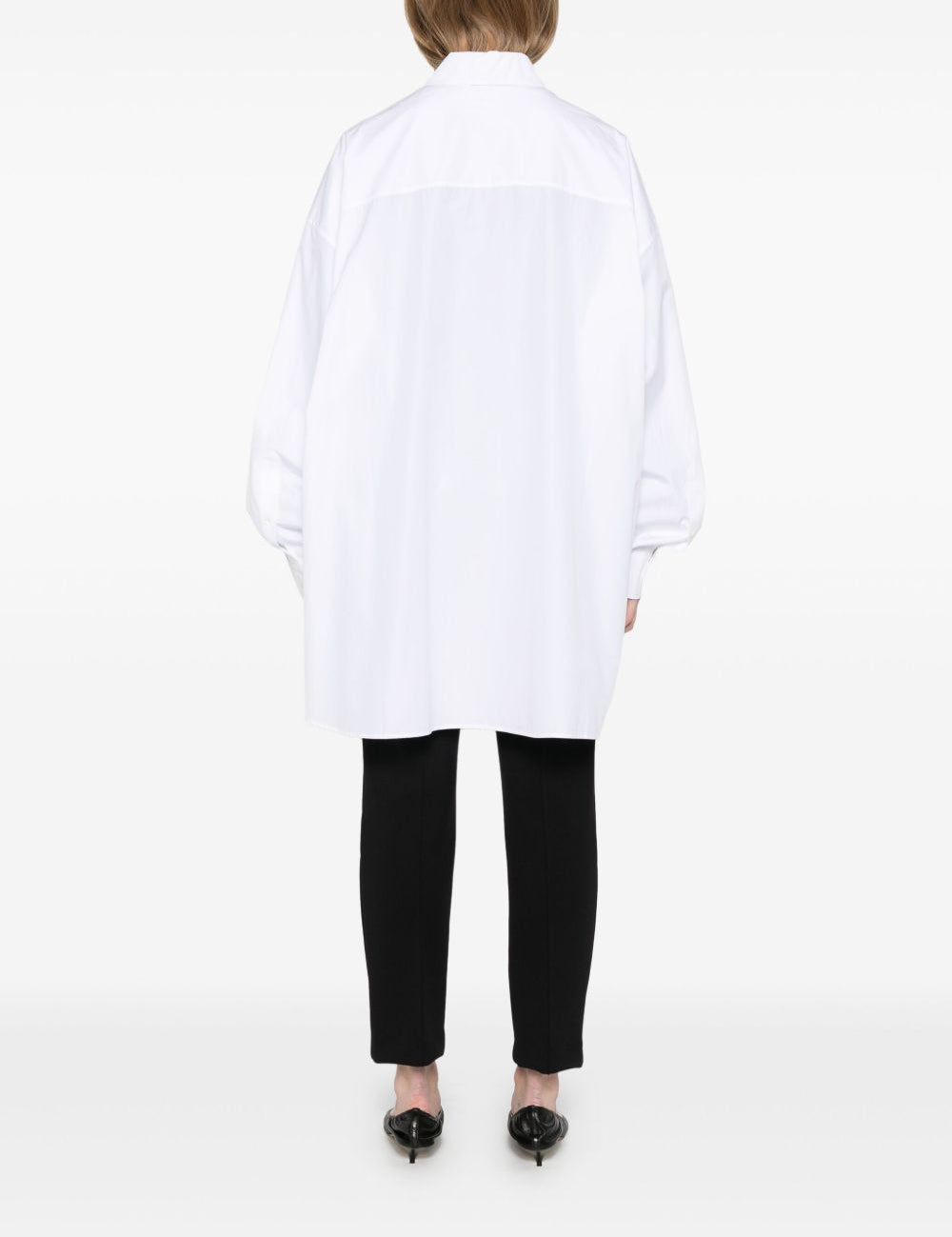 Chemisier in bianco WARDROBE.NYC - donna 