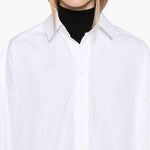 Chemisier in bianco WARDROBE.NYC - donna 