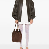 Leggings in pizzo in bianco Wardrobe.NYC - donna 