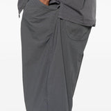 Bermuda twisted in grigio medio YMC - uomo 