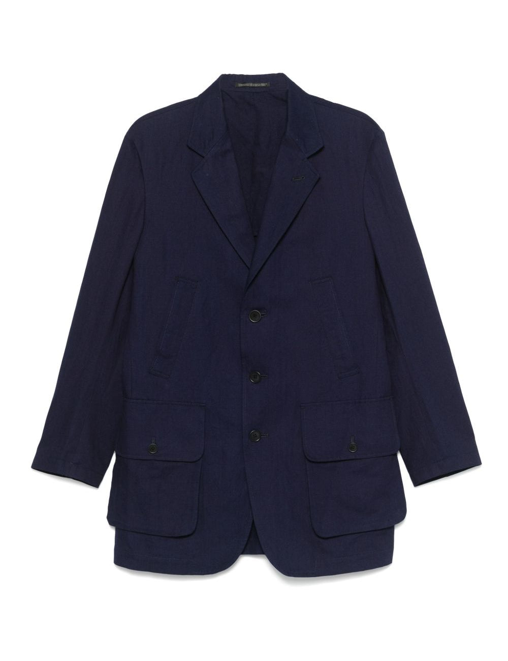 Giacca monopetto in blu Yohji Yamamoto - uomo 