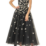 Abito midi in tulle daisy Monique Lhuillier - donna 