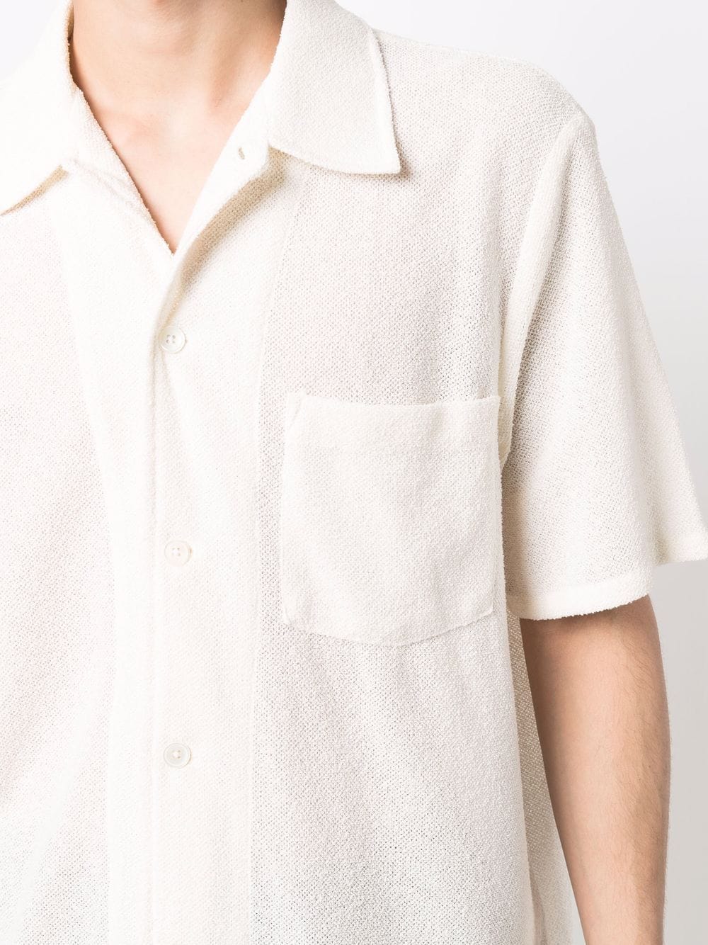 Camicia a maniche corte in bianco - OUR LEGACY uomo 