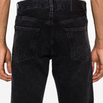 Jeans ampi a vita media in nero Sunflower - uomo 